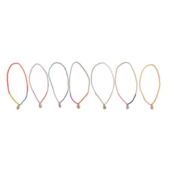 Lot de 35 colliers coquillage